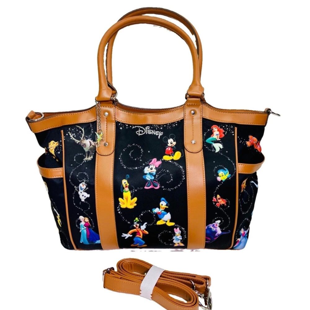 The Bradford Exchange Disney “Carry The Magic” Large Tote/Crossbody Bag NWOT